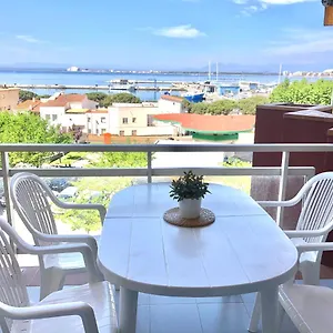  Apartamento Roc Mar 4 3a - Cerca Del Centro Y De La Playa - Terraza Con Vistas Al Mar Y Al Puerto